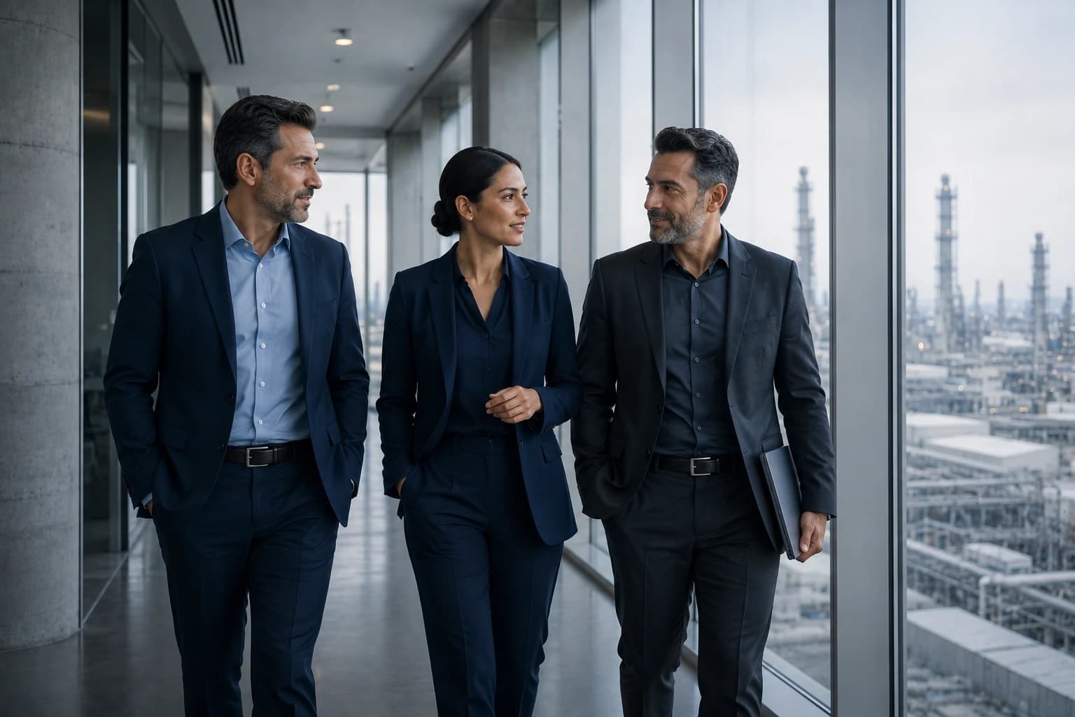 Industrial enterprise team achieving revenue growth through unified platform collaboration
