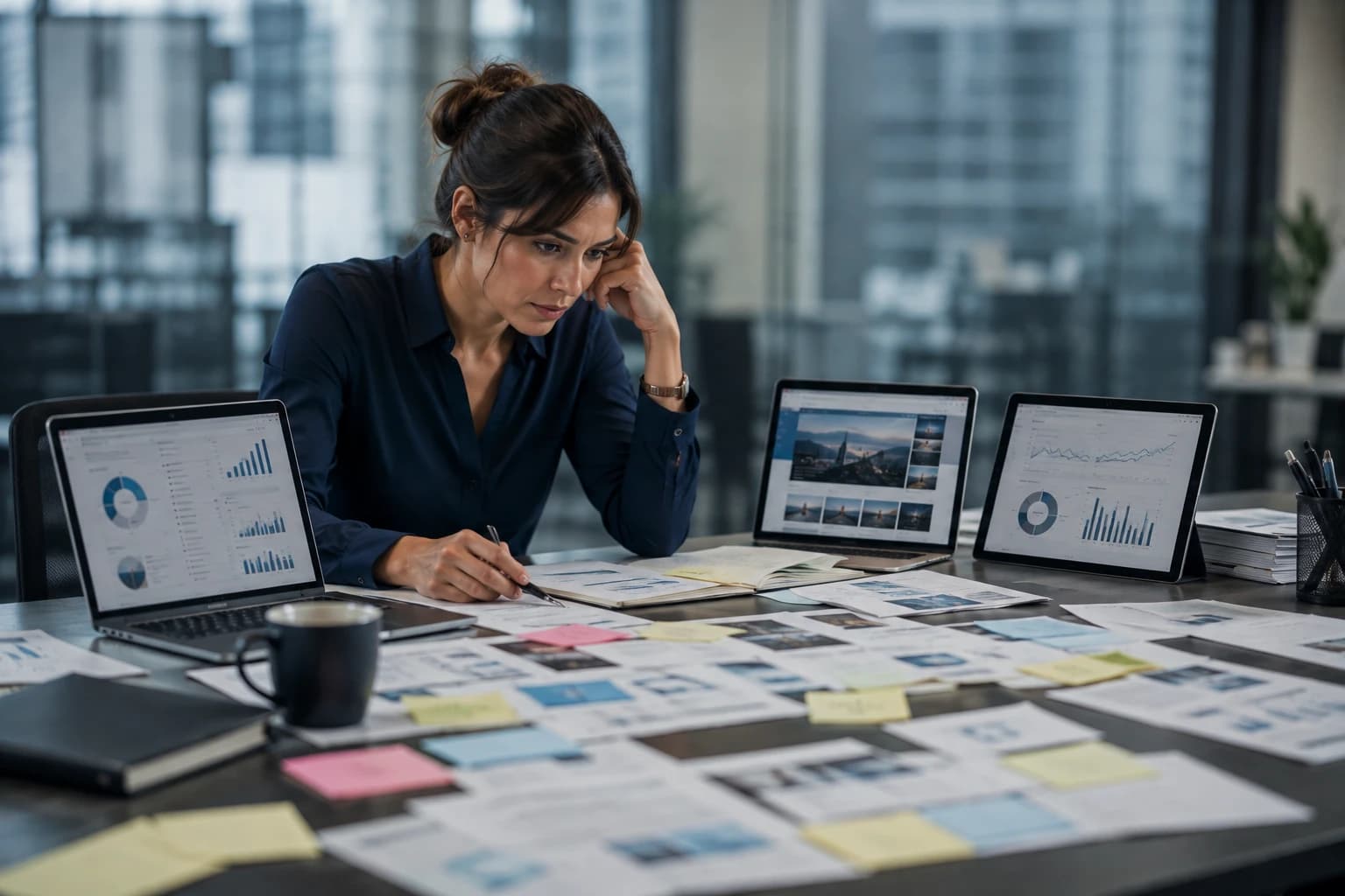 AI-assisted content creation workflow for enterprise marketing teams