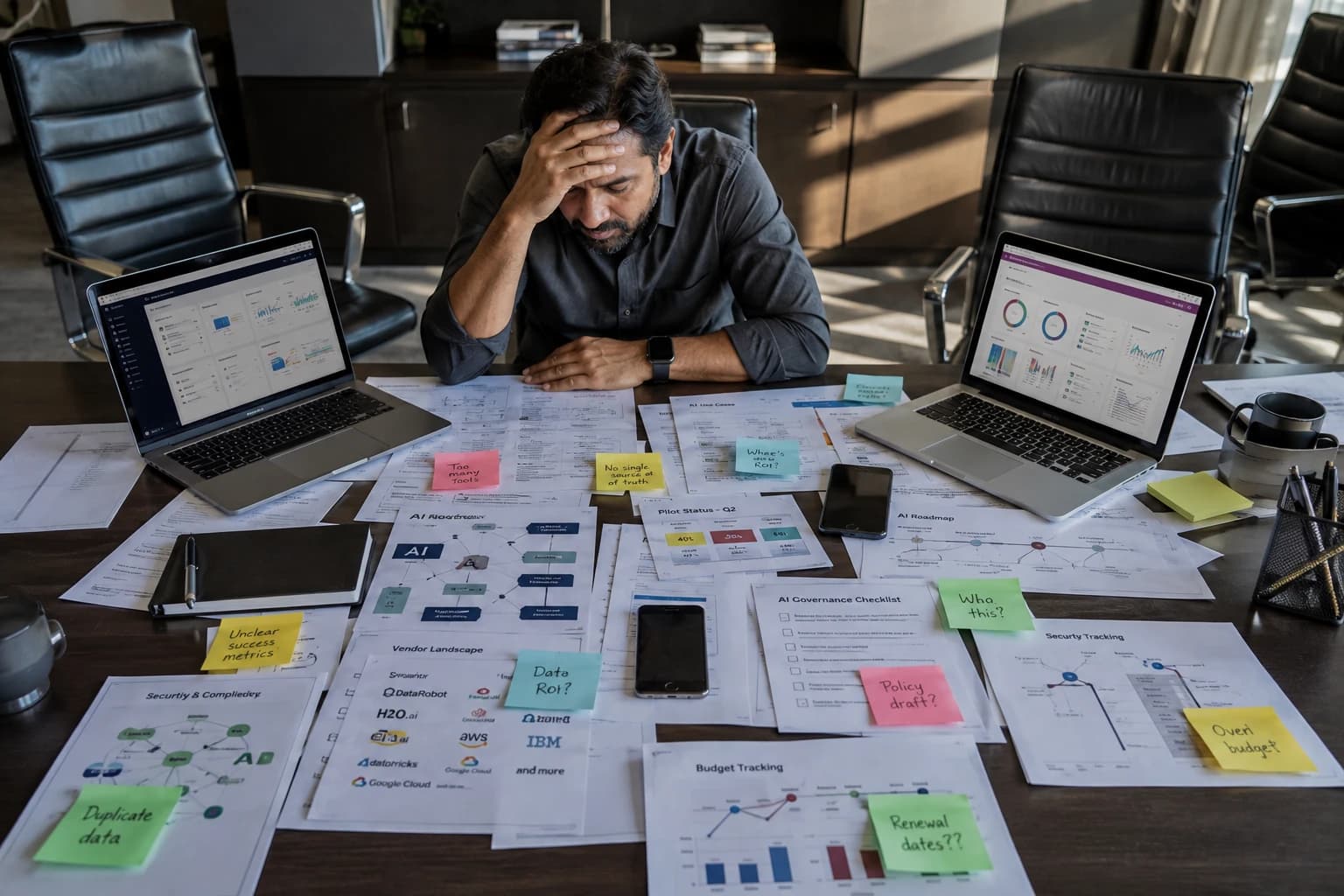 Enterprise leadership aligned on a unified AI transformation roadmap