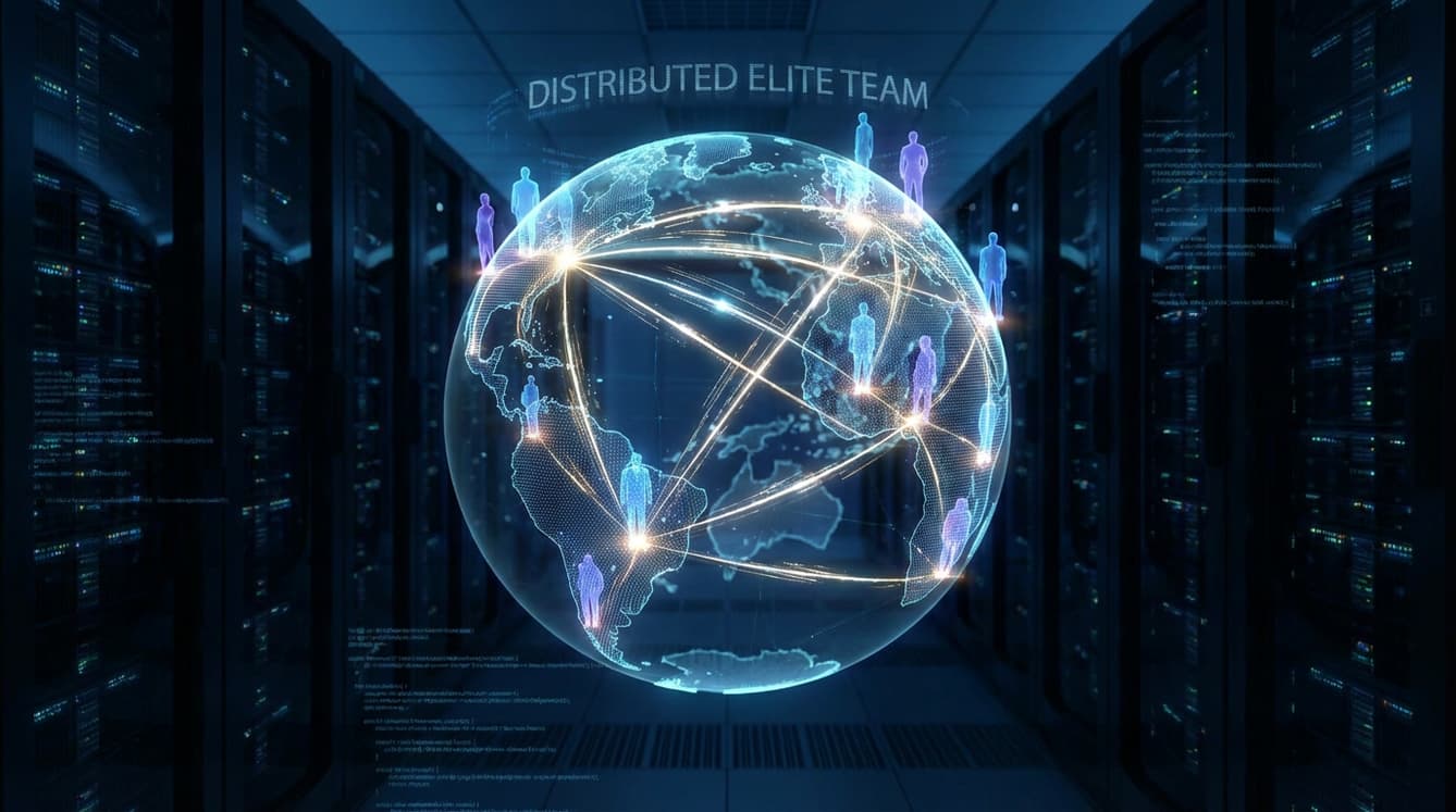 Enterprise AI workforce augmenting business teams