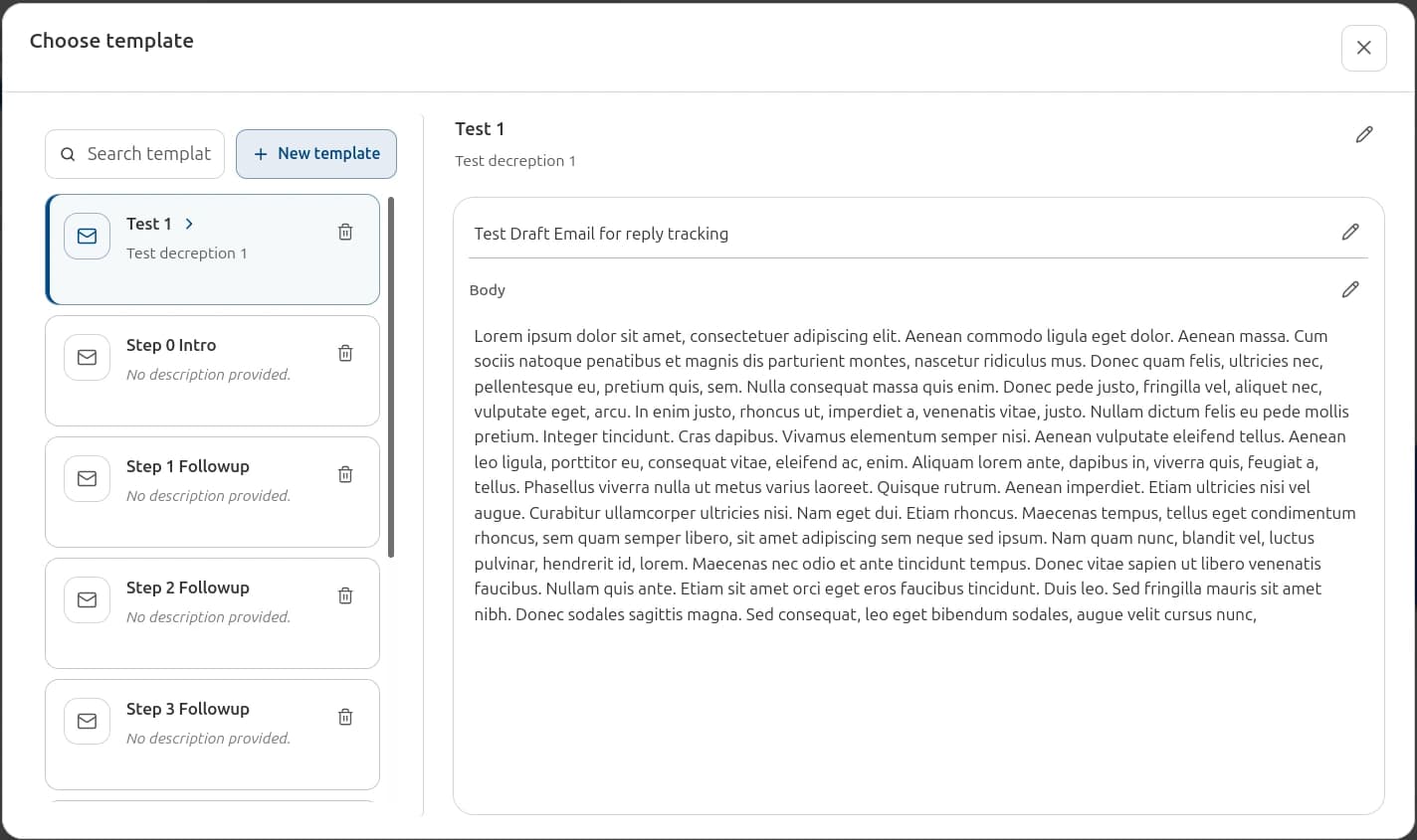 VCMO Email Template Library with brand-consistent B2B outreach and follow-up templates