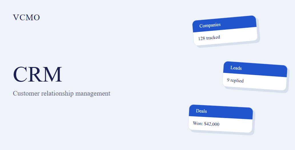 What is VCMO's CRM? A Simple Guide to How It Works